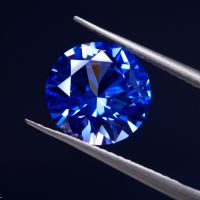 Round cut gemstone